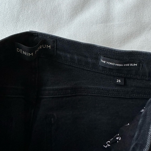 Denim Forum The Yoko High Rise Slim - Picture 3 of 4